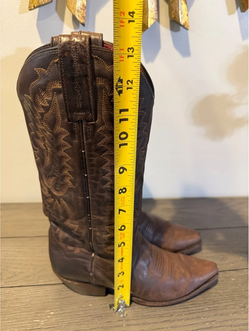 Dan Post Women’s Brown Leather Cowboy Boots Size 6